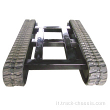 Tracce di gomma per camion ed escavatore Crawler Chassis